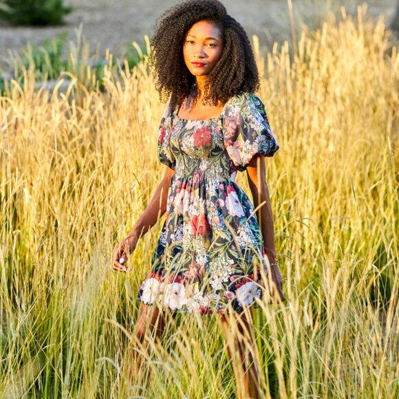 EUC Maxwell and Geraldine Dress, The Sarah Short - Small / Moody Floral - Picture 5 of 5